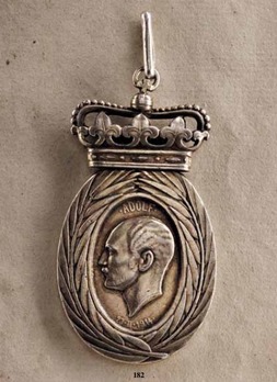Prince Adolf Medal Obverse