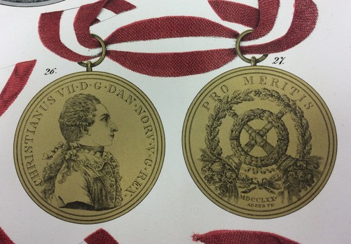 Medal Pro Meritis, Type I, in Gold