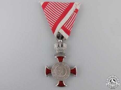 Merit Cross "1849", Type III, Military Division, III Class Cross (with crown) by Rozet & Fischmeister