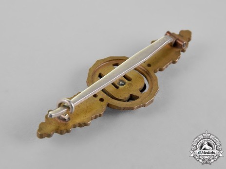 Bomber Clasp, in Gold (in tombac) Reverse