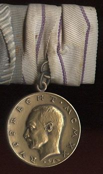 Rupprecht Medal, in Bronze Obverse