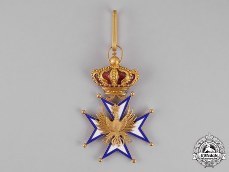 Order of the Eagle of Este, Foreign Division, Grand Cross Obverse