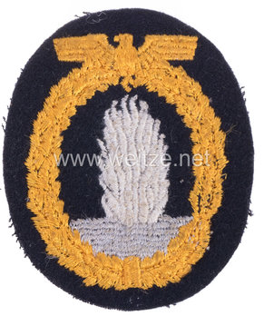Minesweeper War Badge, in Cloth Obverse
