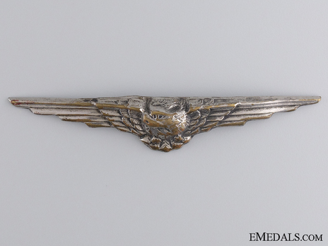Silvered Bronze Wings Obverse