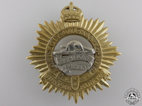 Midland Regiment Other Ranks Cap Badge Obverse