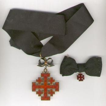 Equestrian Order of Merit of the Holy Sepulcher of Jerusalem (Type II) Grand Officer (for Women) Obverse