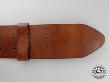NSDAP Leather Belt Strap Obverse