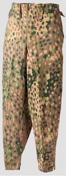 Waffen-SS Camouflage Trousers M44 (late version; Dot pattern) Obverse