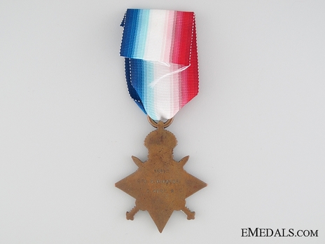 Bronze Star (Regiment) Reverse