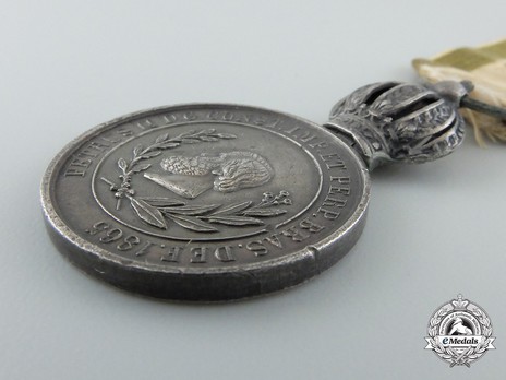 Naval Medal for Riachuelo, Silver Medal Obverse