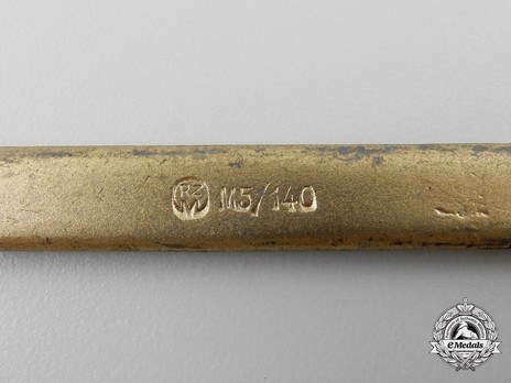 German Army General's Service Belt Buckle Maker Mark