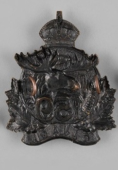 159th Infantry Battalion Other Ranks Cap Badge Reverse