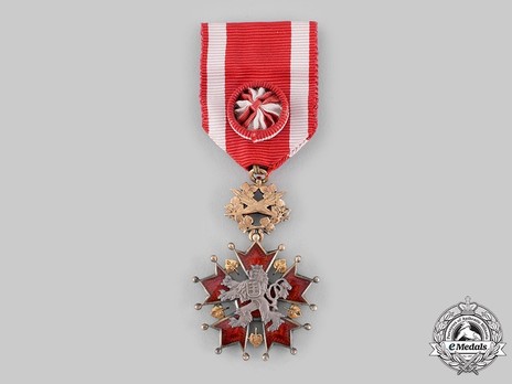Order of the White Lion, Civil Division, IV Class Officer