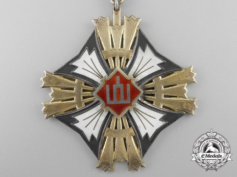 Order of Gediminas, Type I, I Class Cross Obverse