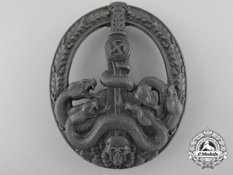 Anti-Partisan Badge, in Bronze (by Steinhauer & Lück) Obverse