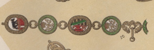 Order of Albert the Bear, Grand Master Collar (in Gold, 1865)