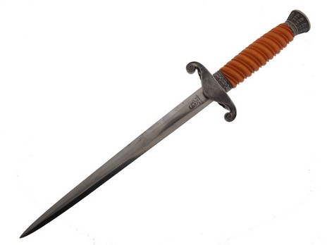 German Army WKC-made Early Version Officer’s Dagger Reverse