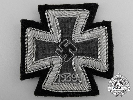Iron Cross I Class, in Cloth Obverse