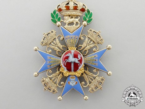 Dukely Order of Henry the Lion, Grand Cross (in silver gilt) Obverse
