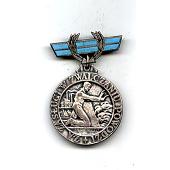 Decoration for Merit in Fighting Floods, II Class (1961-1984) Obverse