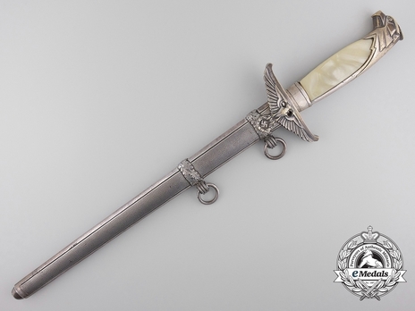 Diplomatic Corps Official's Dagger Obverse in Scabbard
