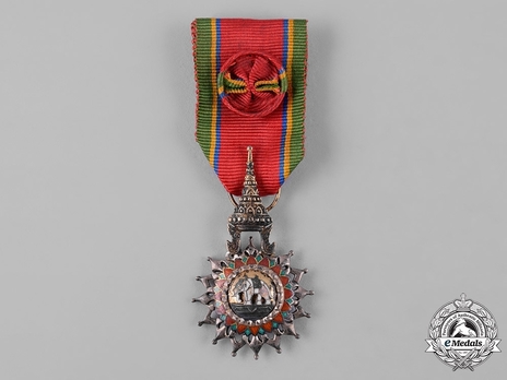 Order of the White Elephant Knight Officer (IV Class) Obverse