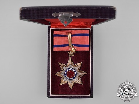 Order of United Glory, III Class Sash Badge Case of Issue