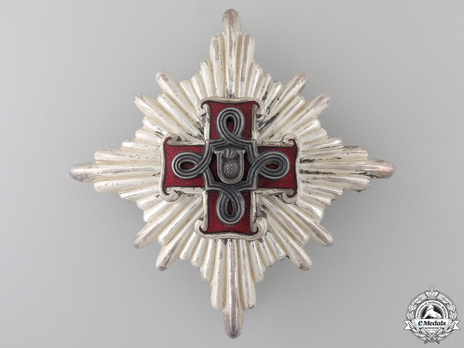 I Class Grand Officer Breast Star (for ladies) Obverse