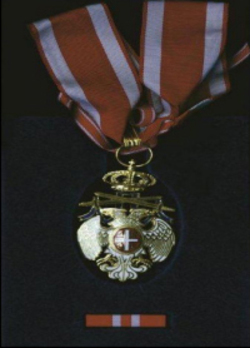 Order of the Republic White Eagle, II Class Obverse