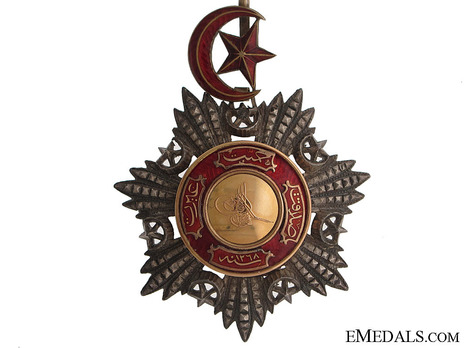 Order of Medjidjie, Civil Division, I Class Obverse
