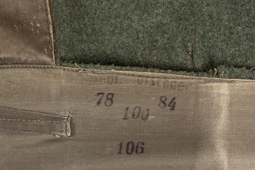 Waffen-SS Assault Gun Trousers Detail