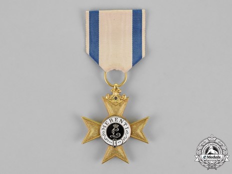 Order of Military Merit, Civil Division, I Class Military Merit Cross (without crown) Obverse
