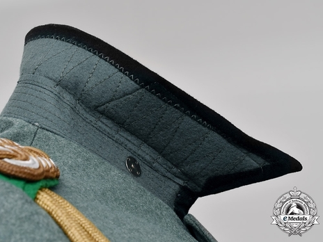 German Police General's Service Tunic Collar Detail