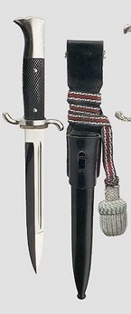 German Fire Protection Police Officer's Dress Bayonet Obverse