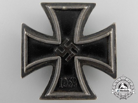 Iron Cross I Class, by E. F. Wiedmann (unmarked) Obverse