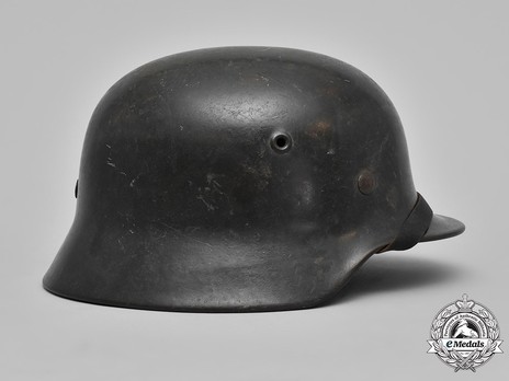 German Army Steel Helmet M40 (Single Decal version) Right Side