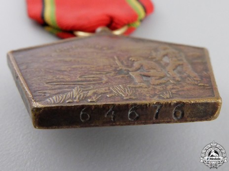 Liberation Medal, in Bronze Detail