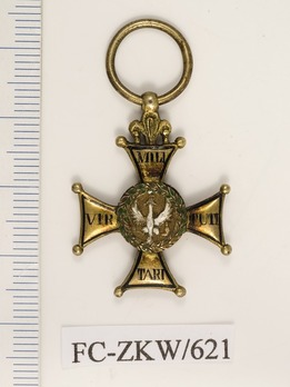 Order of Virtuti Militari, Type II, Gold Cross (1807-1831) Obverse