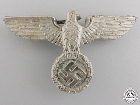 NSDAP Cap Eagle Insignia M36 (left-facing version) Obverse