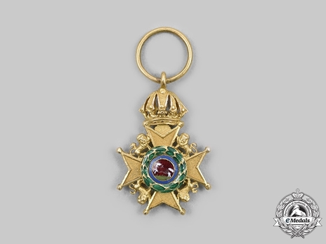 Royal Guelphic Order, Grand Cross Miniature Obverse