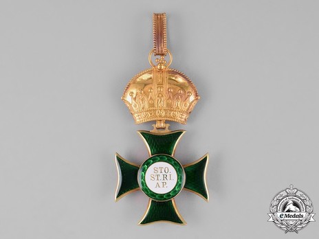 Order of St. Stephen of Hungary, Grand Cross Reverse