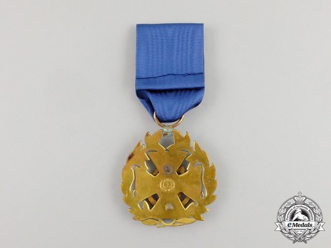 Order of Naval Merit, III Class (for Naval Merit) Reverse
