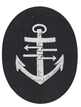 Kriegsmarine Maat Radar Operator Insignia (embroidered) Obverse