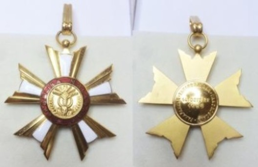 National Order of the Republic of Madagascar, Type I, Commander