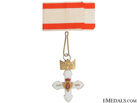 Order of Vytautas the Great, Commander's Cross Reverse