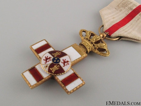 1st Class Cross (red distinction pension) (gold) Obverse
