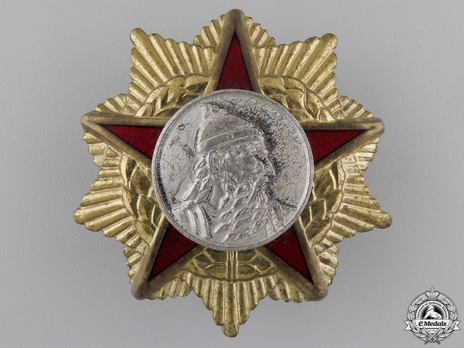Order of Skanderbeg, I Class (screwback) Obverse