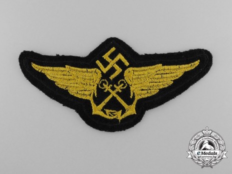 Luftwaffe Naval Personnel Deck Personnel Insignia Obverse