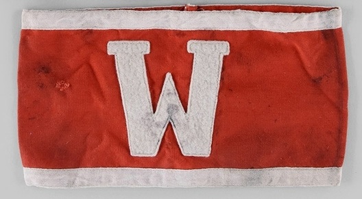 RLB Household or Factory Firefighter Armband ("W" variant) Obverse