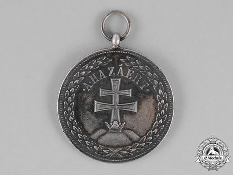 Hungarian Order of Merit, Medal of Merit in Silver, Civil Division Obverse
